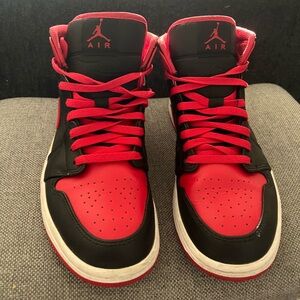 Jordan Black and Red 8 1/2 Men’s